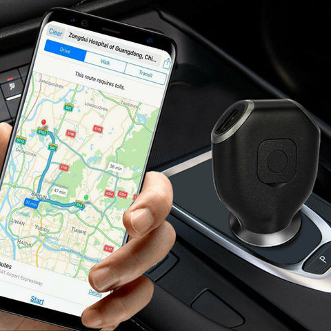 車用ポータブルGPSデバイス — リアルタイム追跡