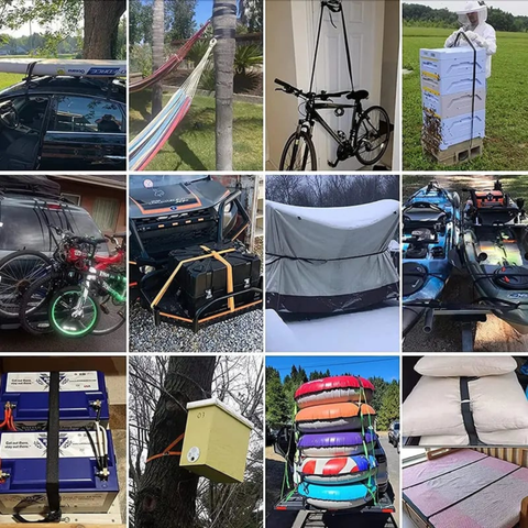 Αναδιπλούμενος Ιμάντας Κλειδώματος Για Αυτοκίνητο — Απλοποιημένη Ασφάλεια Και Στήριξη