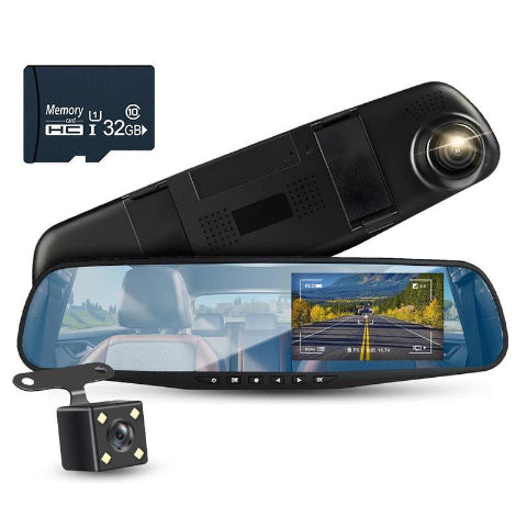 Caméra Rétroviseur HD – Sécurité Totale En Route