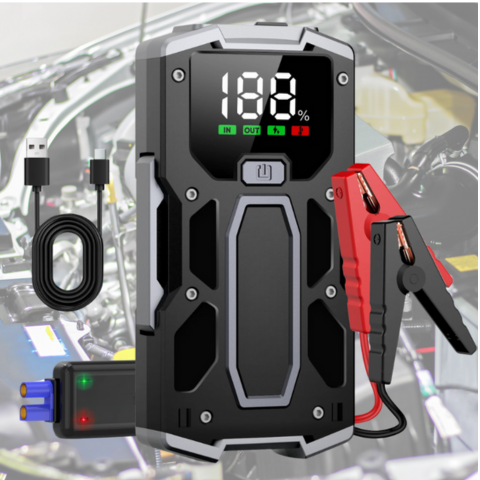 3000A Akkumulátor Indítókészülék – Azonnali Indítás és Mobil Töltés