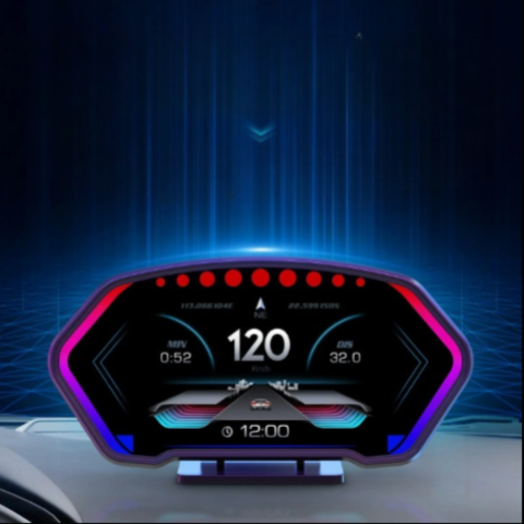 Digitaler Fahranzeiger – Geschwindigkeit und Informationen auf einen Blick