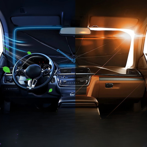 Kompakt Solskjerm For Vinduer – Rask Og Effektiv Installasjon