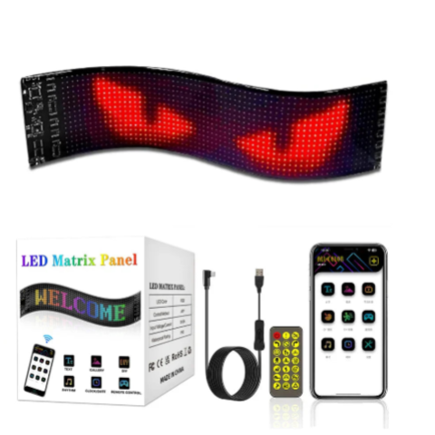 Flexibles, programmierbares LED-Band – Personalisierte Lichtnachrichten