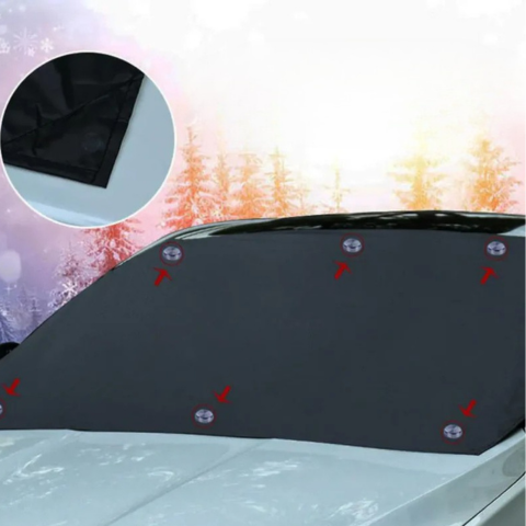Protege Parabrisas Auto – Antihielo En Invierno, Anticalor En Verano