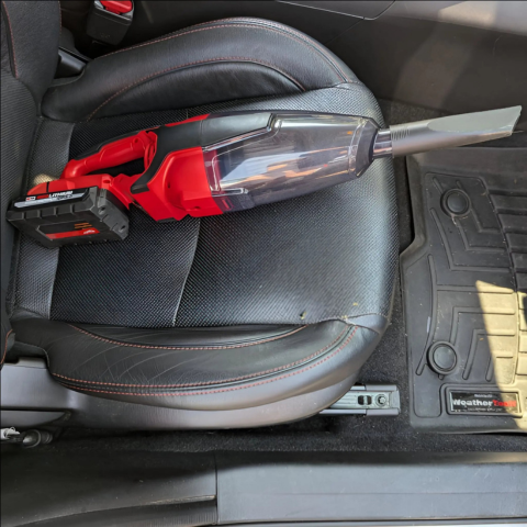 Ασύρματη Σκούπα Αυτοκινήτου — Ικανότητα Και Ευχρηστία