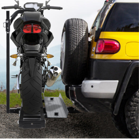 Suporte de Moto para Reboque — Transporte Seguro e Fiável