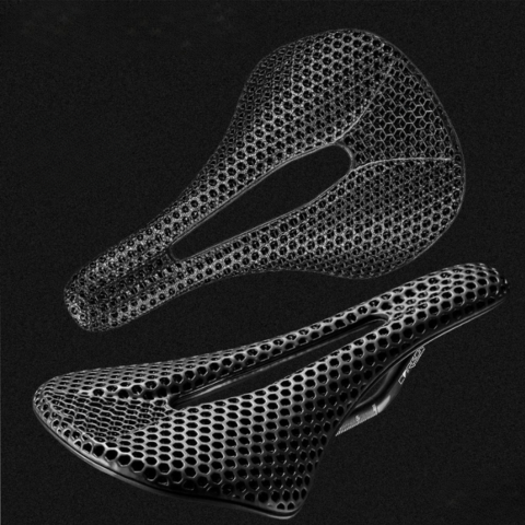 Selle De Vélo Ultralégère Avec Structure Imprimée — Confort Et Performance