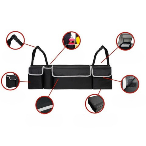 Bilskåporganisatör — Praktisk och rymlig förvaring