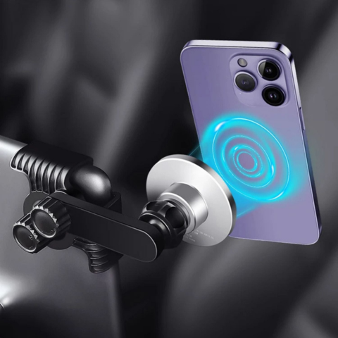 Telefonischer Support für Tesla — Magnetische Halterung und kabelloses Laden
