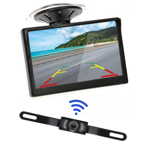 Caméra de Recul avec Écran – Visibilité Parfaite pour Votre Voiture