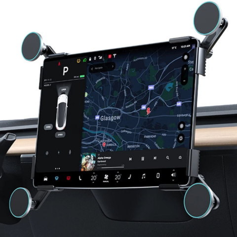 Telefonischer Support für Tesla — Magnetische Halterung und kabelloses Laden