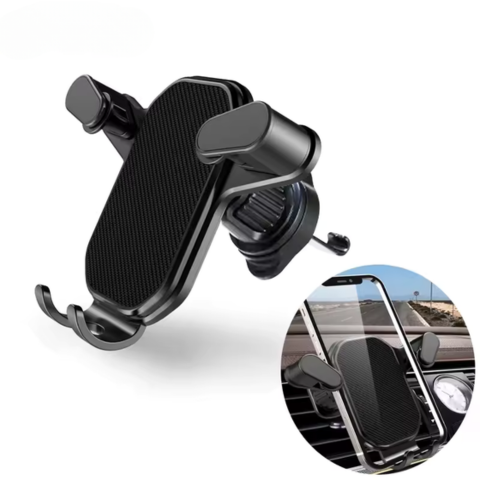 Suporte Telefone Carro – Fixação Grelha de Ventilação Ultra Estável