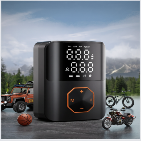 Hordozható Légkompresszor — Gyors és Erős Vezeték Nélküli Felfújó