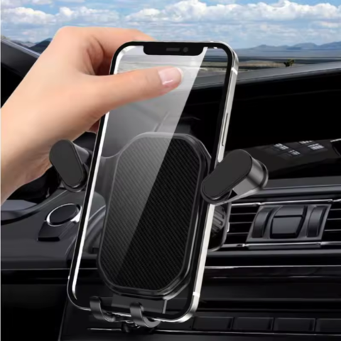 Suporte Telefone Carro – Fixação Grelha de Ventilação Ultra Estável
