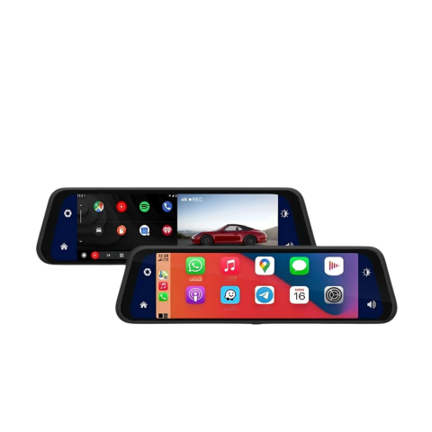 フロント&リアカメラ付きインテリジェント・バックミラー - HDビジョン&パーキングアシスト