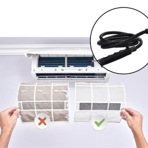 منظف بخار عالي الضغط 2500 واط — قوي وصديق للبيئة