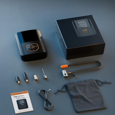 Kannettava Ilmakompressori — Nopeasti ja Tehokkaasti Toimiva Langaton Ilmapumppu