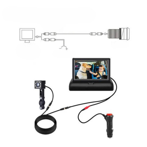 Κάμερα Παρακολούθησης Για Μωρό Στο Αυτοκίνητο — Ασφάλεια Και Ηρεμία Στο Ταξίδι