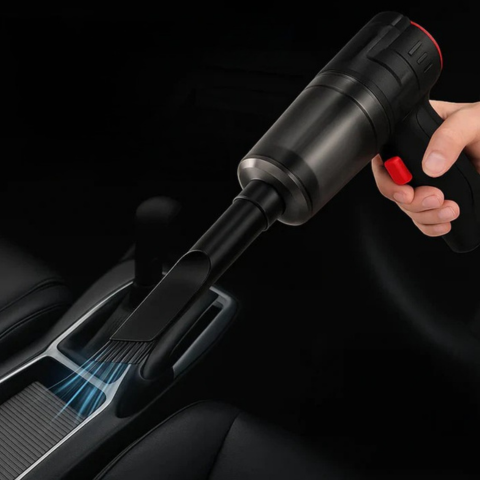 Aspirateur De Voiture Sans Fil 95000Pa — Nettoyage Profond Et Instantané