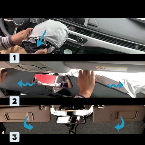 Protección Solar Para Parabrisas|Anti-Calor Y UV