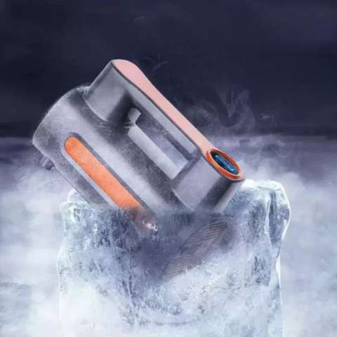 ポータブルエアコンプレッサー - デジタル表示&圧力調整可能