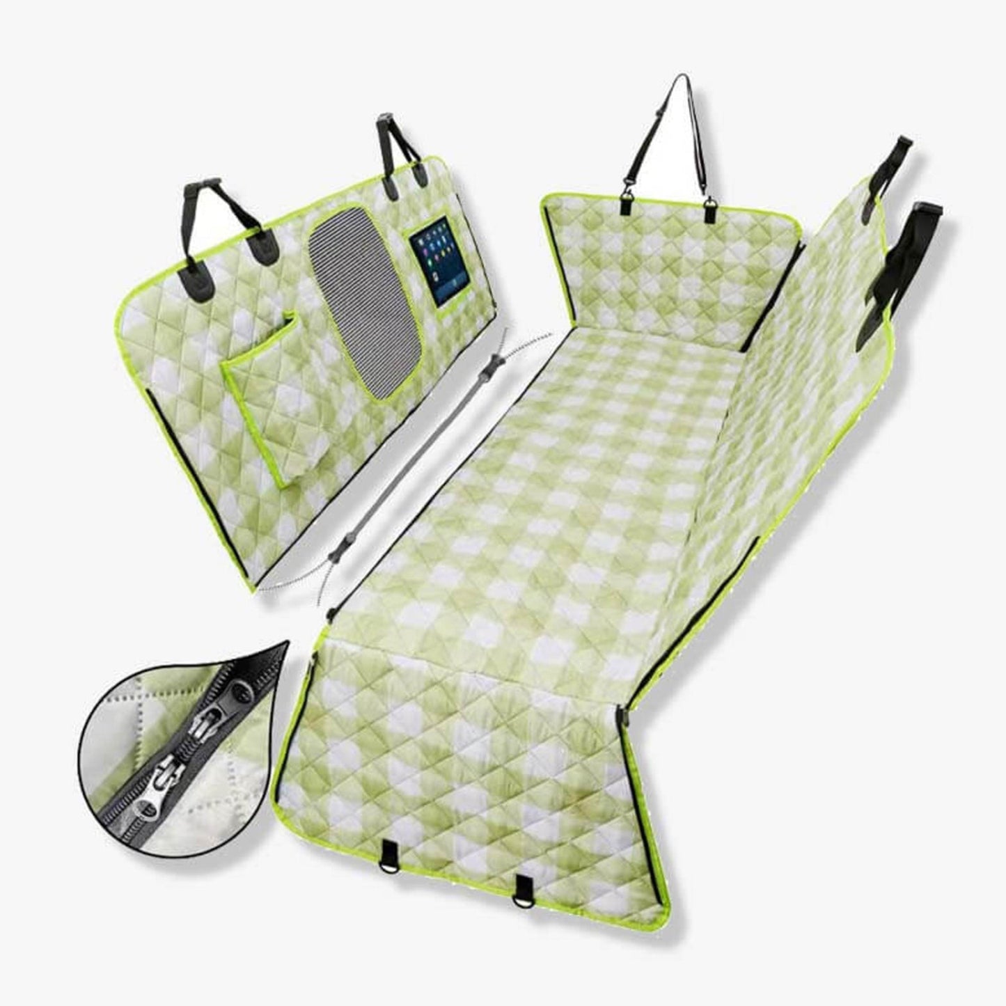 Housse De Siège Auto Pour Chien Imperméable Et Résistante Aux Rayures