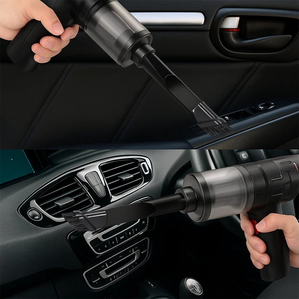Aspirateur De Voiture Sans Fil 95000Pa — Nettoyage Profond Et Instantané