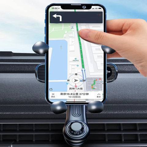 Rotating Phone Support for Car