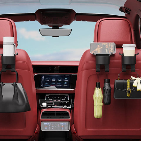 Crochet Multifuncional Para Encosto de Banco de Carro