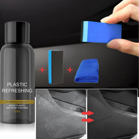 Gel Restaurateur Pour Plastiques Auto – Finition Comme Neuf