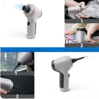 Aspirateur Portable Sans Fil Voiture – Puissant, Léger & Rechargeable USB
