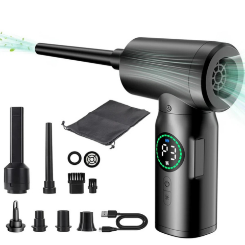 Aspirator Suflant 2-In-1 – Compact și Ultra Puternic 