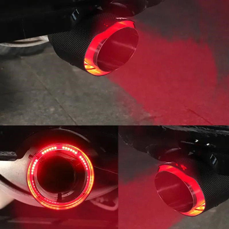 Beleuchtete Auspuffendrohre - Optische Effekte & sportlicher Stil