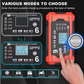 Inteligentný nabíjač batérií do auta 12V/24V - LCD displej a automatická ochrana 