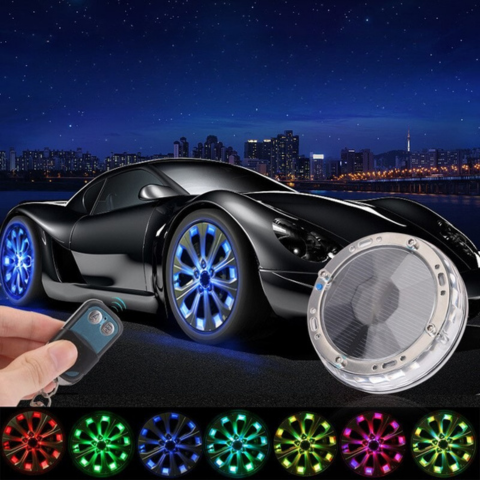 Iluminação Solar para Pneus – Estilo e Visibilidade em Movimento 