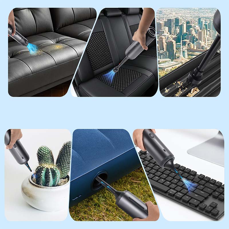 Aspirador sem fios de alto desempenho para automóvel - Limpeza rápida e utilização prática