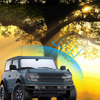 Parasolar pliabil pentru parbriz — Compatibil cu 2 și 4 uși 