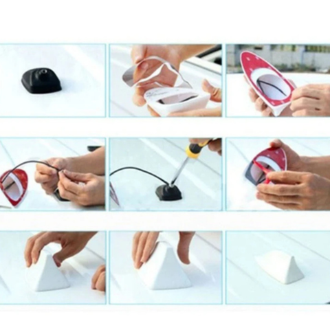 Antenne Requin Voiture – Installation Facile Et Meilleure Portée Radio