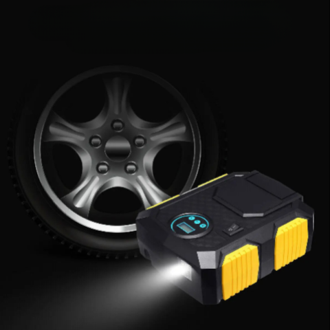 Draagbare 12V Luchtcompressor – Snelle en Moeiteloze Inflatie 