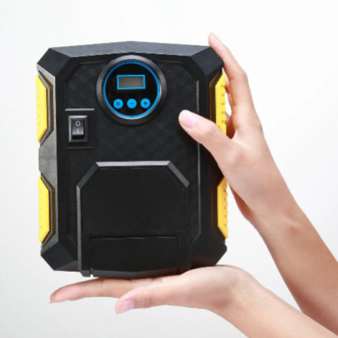 Draagbare 12V Luchtcompressor – Snelle en Moeiteloze Inflatie 