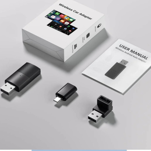 Adaptador CarPlay Inalámbrico – Conexión Automática y Fluida 