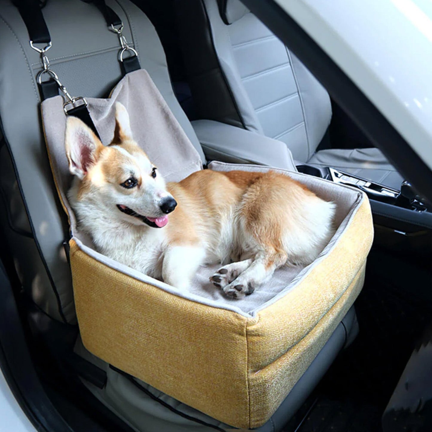 Almofada de Transporte para Cão – Conforto e Segurança no Carro 