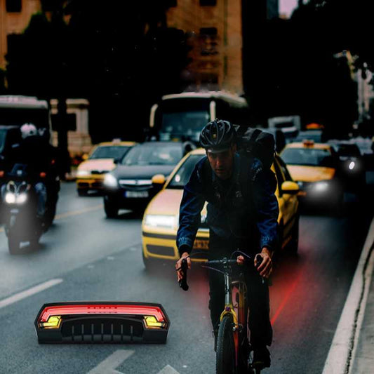 Fogo Traseiro de Bicicleta — Iluminação LED Poderosa e Compacta 