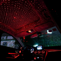 Iluminación LED Estrellada Para Techo De Coche — Ambiente Nocturno Mágico 