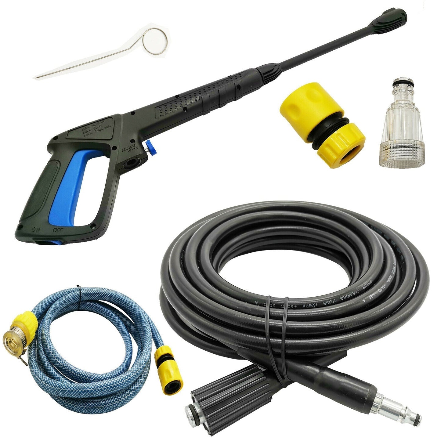 Limpa Jatos Elétrico — Potência 3000 PSI Para Uma Limpeza Intensiva 