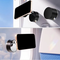 Suporte de Telefone para Carro – Fixação Magnética Rotativa e Segura 