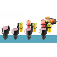 Suport pentru cană de mașină cu tavă multifuncțională — Ușor de instalat și universal 