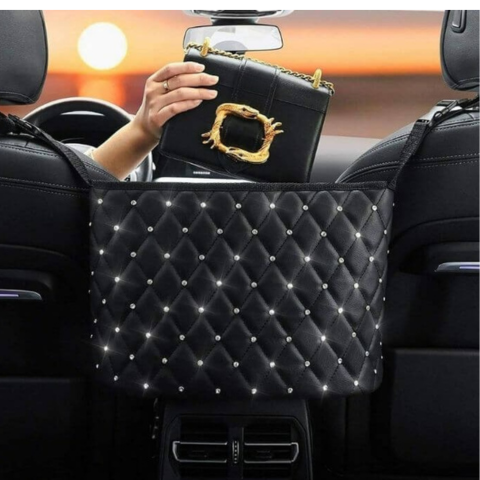 Suporte de Saco para Carro — Ganho de Espaço e Organização Diária 
