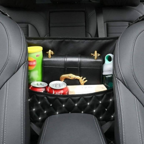 Suporte de Saco para Carro — Ganho de Espaço e Organização Diária 