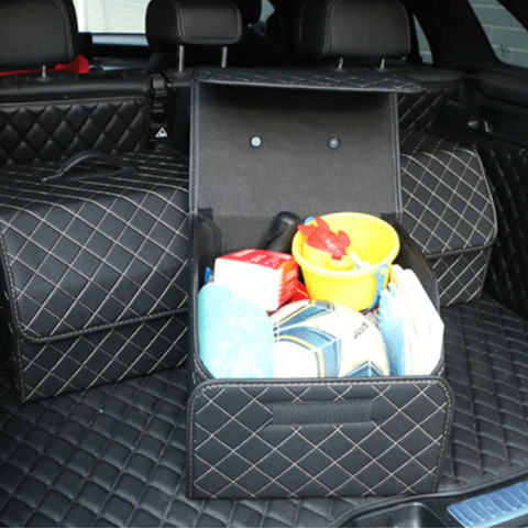Organizzatore Per Bagagliaio Auto – Facile Da Piegare E Da Trasportare 